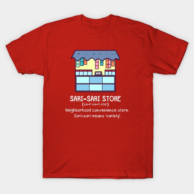 BnW: Sari-Sari Store T-Shirt by oletarts